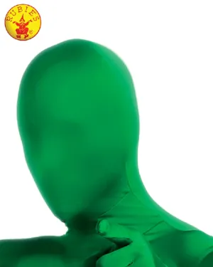 2Nd Skin Face Mask Green Adult