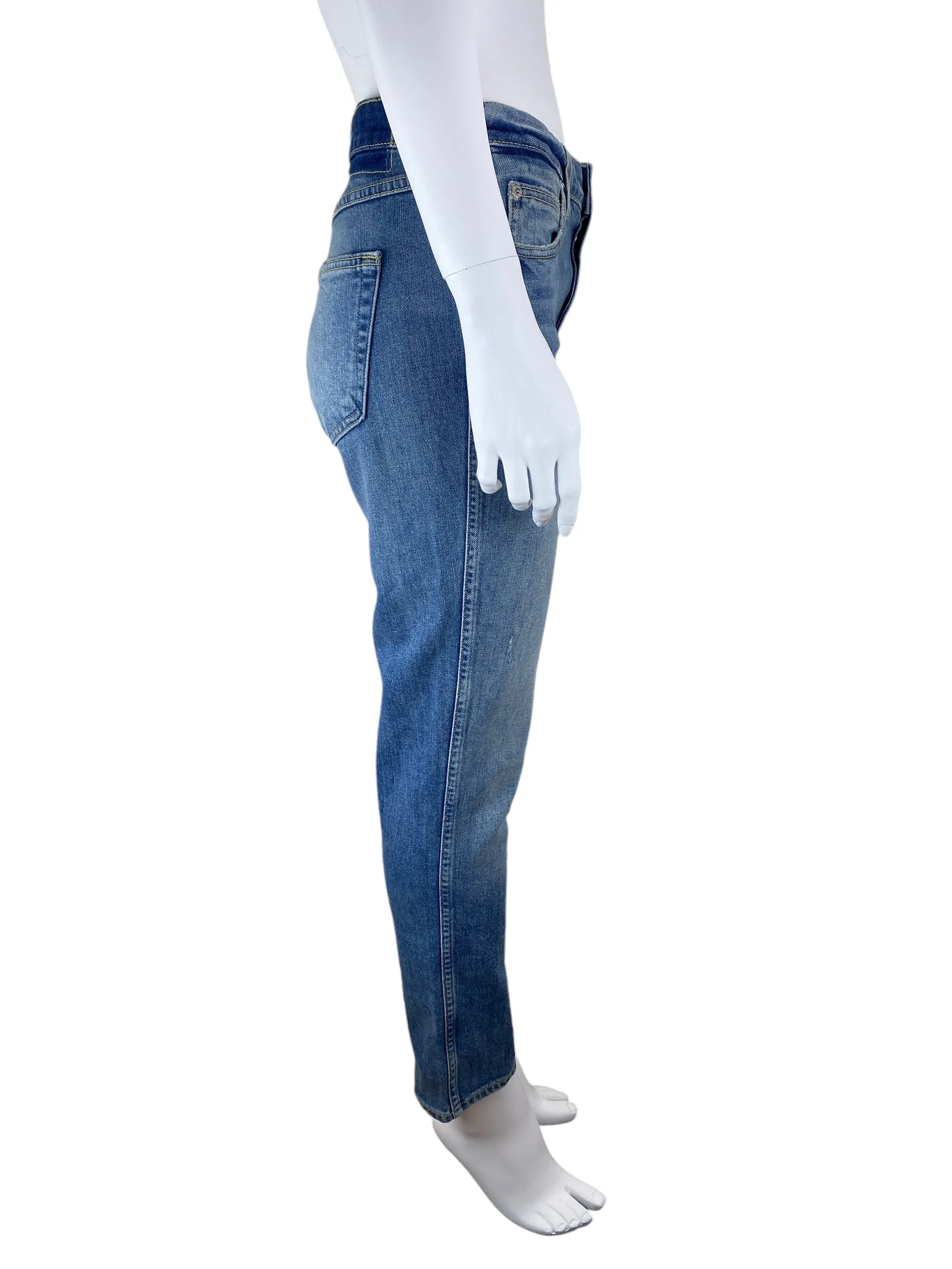 AMO Women's Tomboy Straight Jean Damsel Indigo Size 25 (0)