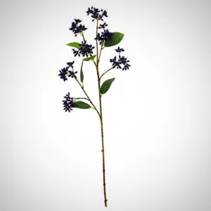 an artificial purple japanese berry spray
