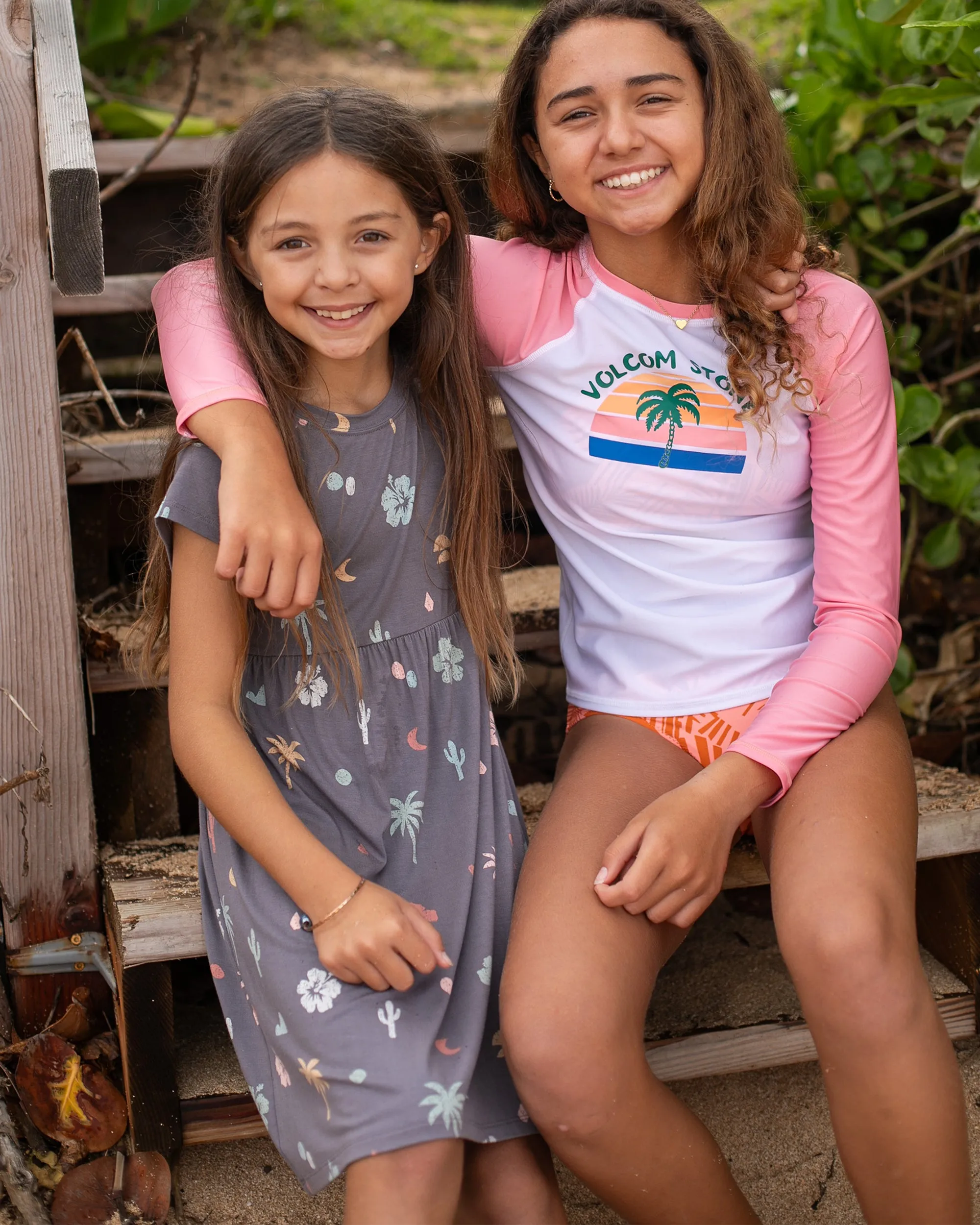 Big Girls Moondazed Dress - Dark Grey