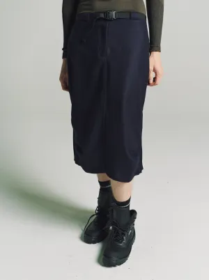 Blue Navy Wool Broad Cloth Pants