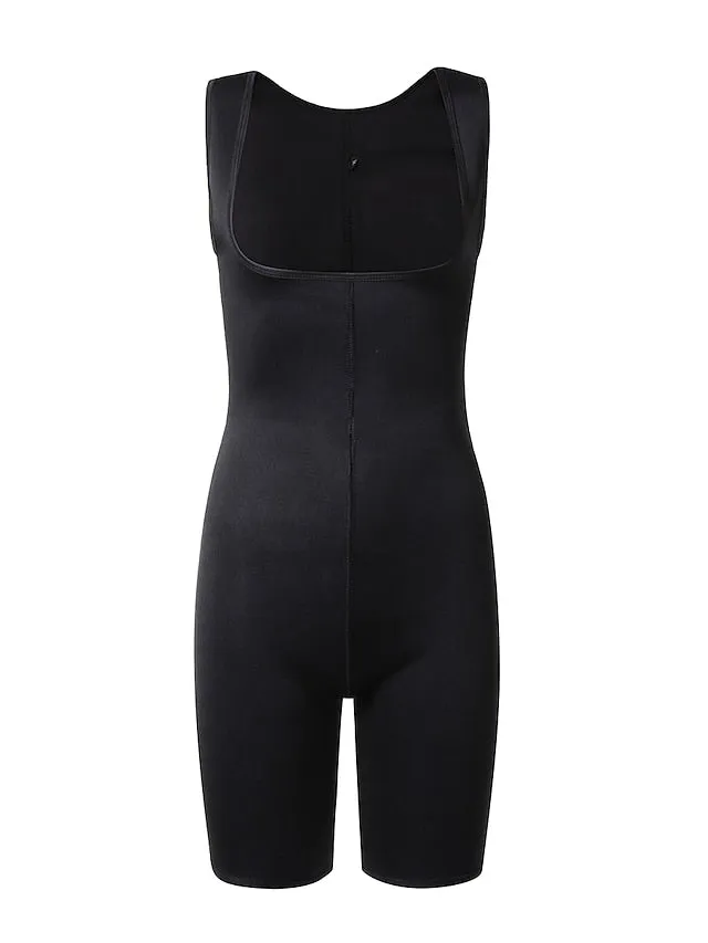 Body Shaper Sweat Waist Trainer Corset Sauna Suit Sports Neoprene Gym Workout Exercise & Fitness Running Stretchy Slimming Weight Loss Tummy Fat Burner For Women Waist & Back Leg Abdomen