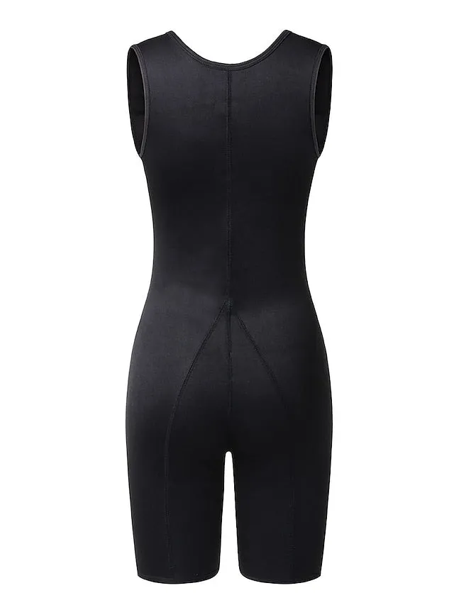 Body Shaper Sweat Waist Trainer Corset Sauna Suit Sports Neoprene Gym Workout Exercise & Fitness Running Stretchy Slimming Weight Loss Tummy Fat Burner For Women Waist & Back Leg Abdomen