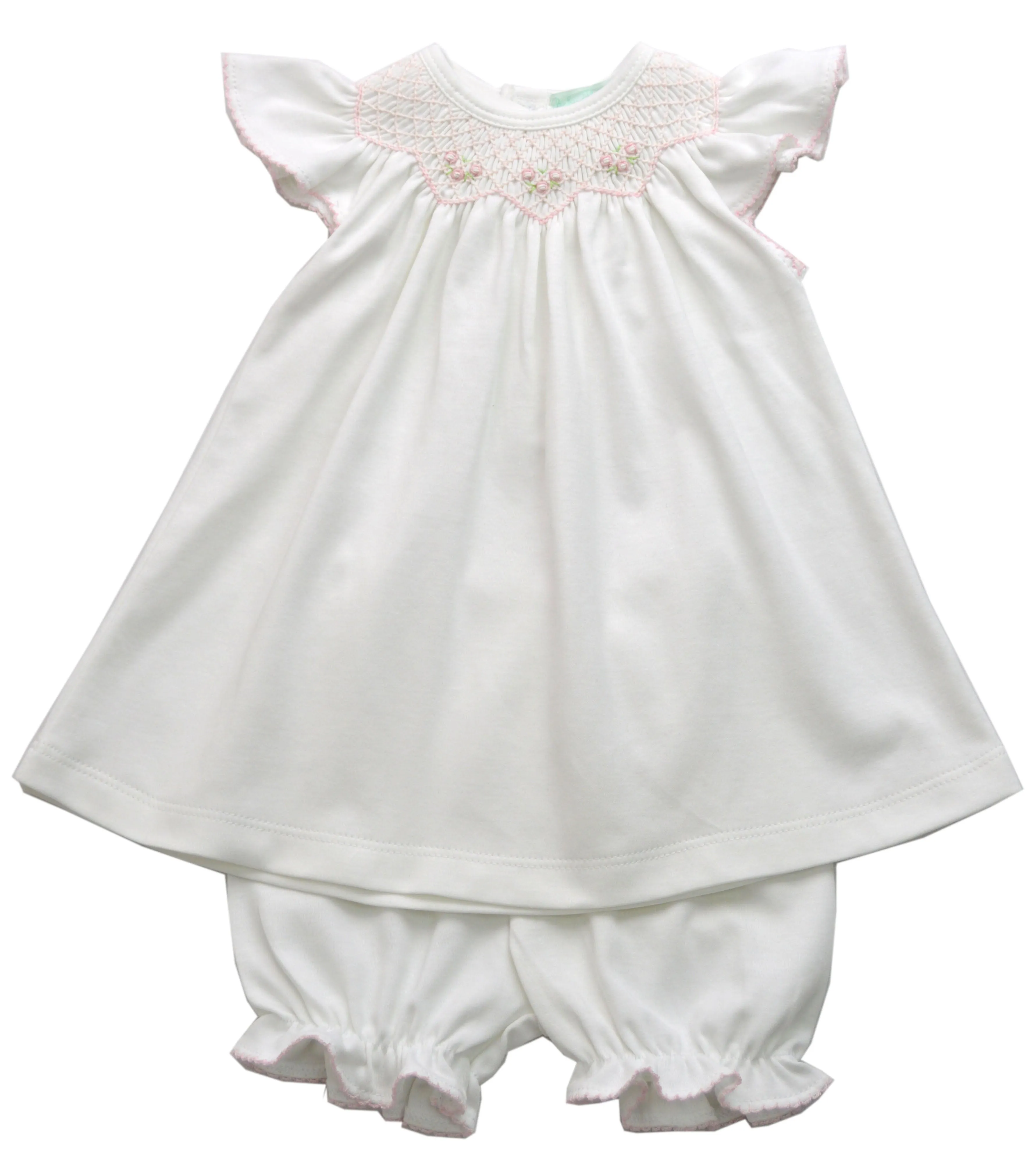 Brielle Pima Cotton Baby Girl Bishop Dress
