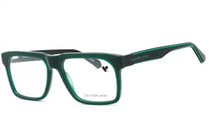 Calvin Klein Jeans CKJ23610 Eyeglasses Dark Green / Clear Lens Men's