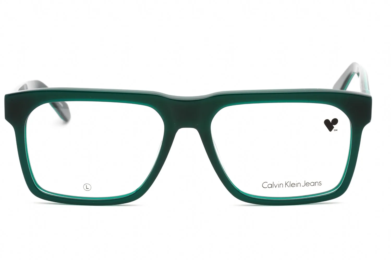 Calvin Klein Jeans CKJ23610 Eyeglasses Dark Green / Clear Lens Men's