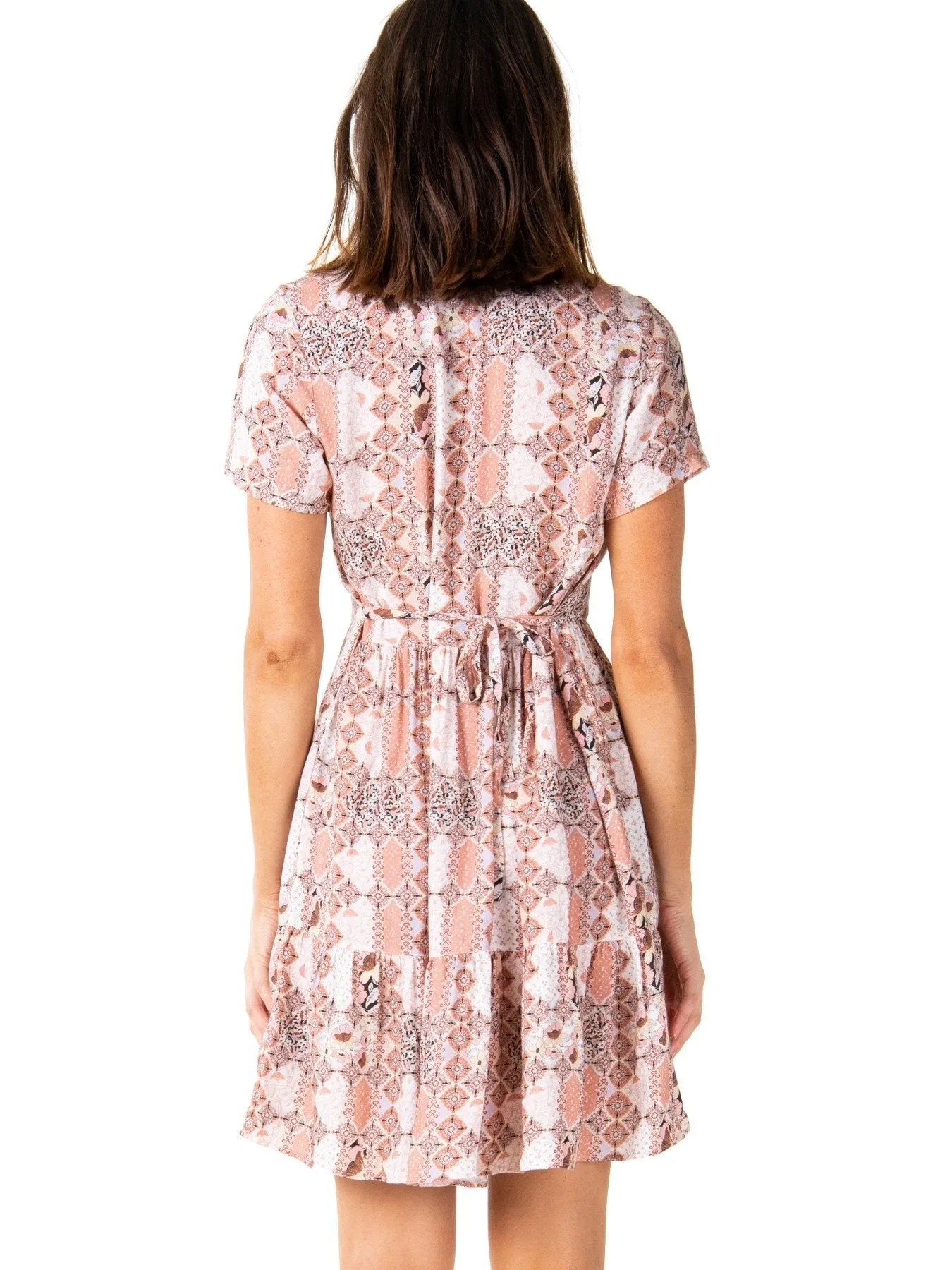 Casa Marina Dress - Sunset Peach