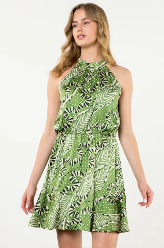Cheyenne Halter Mini Dress - Final Sale 30% off in cart