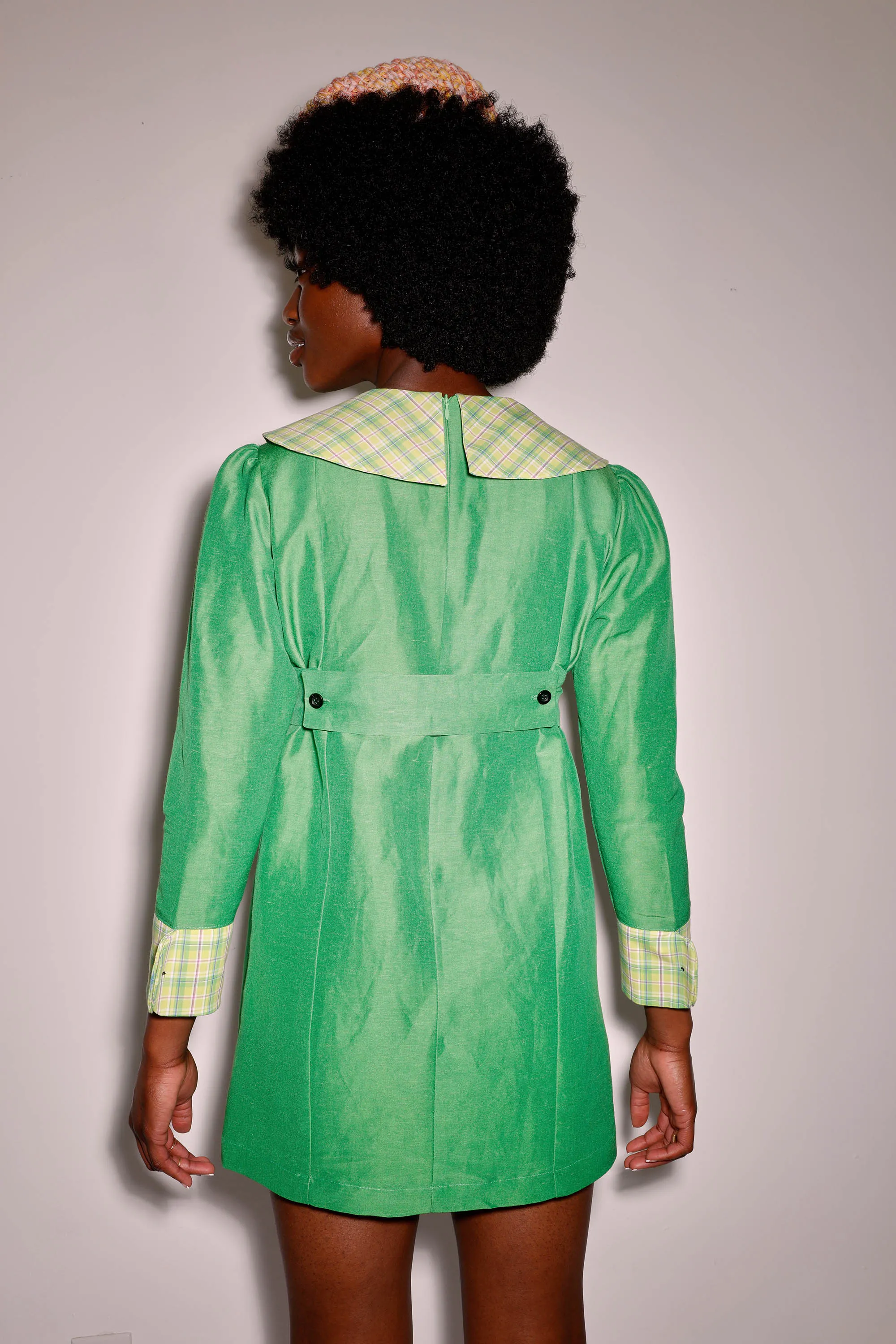 CLAUDETTE DRESS GREEN