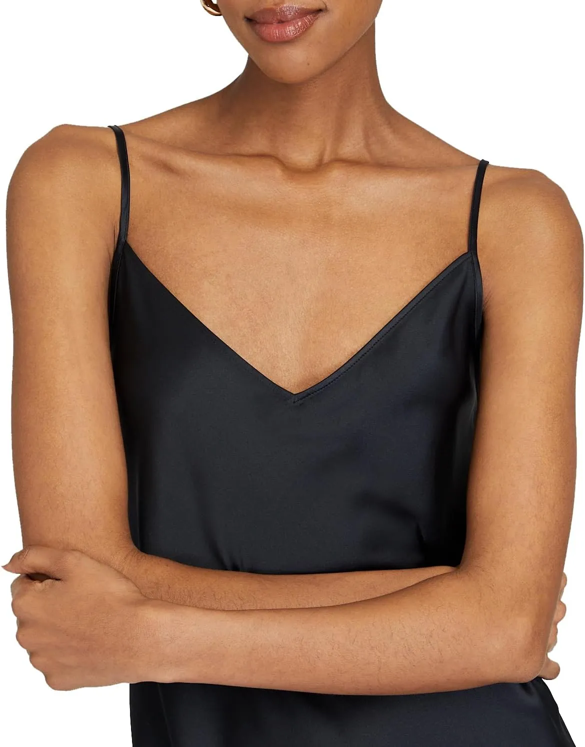 Club Monaco Women's Silk Charmeuse Slip Dress