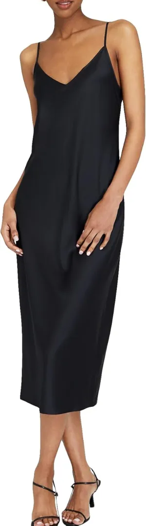 Club Monaco Women's Silk Charmeuse Slip Dress