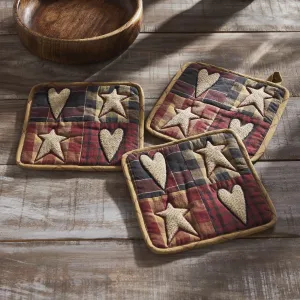 Connell Patchwork Pot Holder - Set of 3