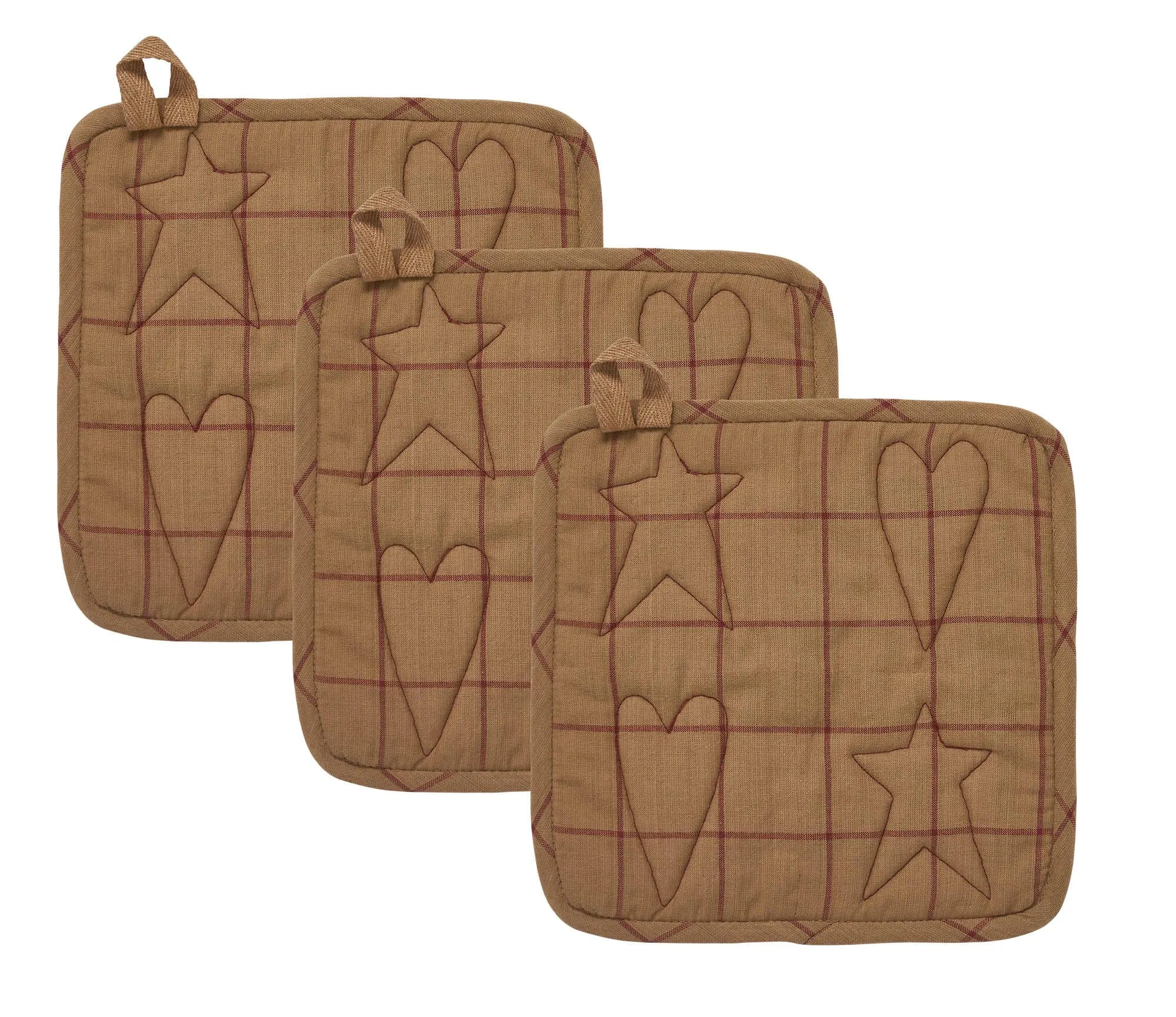 Connell Patchwork Pot Holder - Set of 3