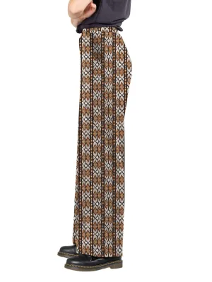 Costello Wideleg Pant - Tortoise Shell