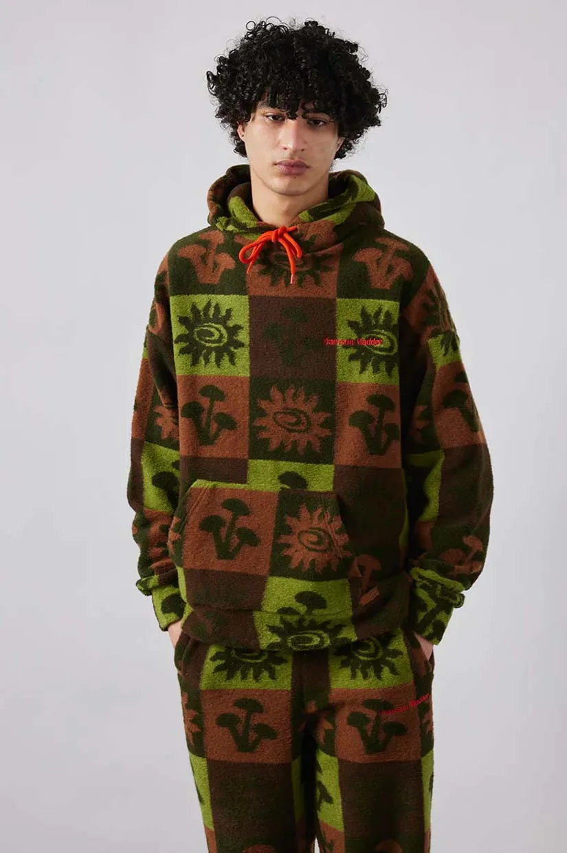 Damson Madder Happy Day Hoodie - Brown
