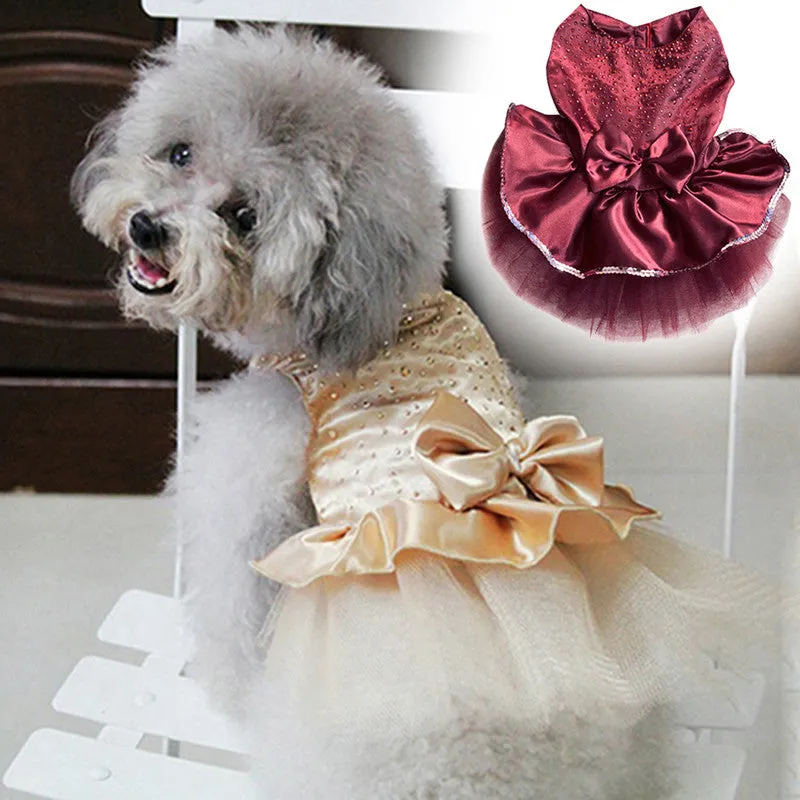 Dog Dress Royal Style 2017