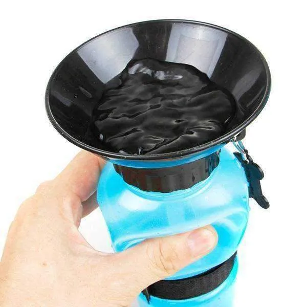 Dog Travel Water Squeeze Bottle 500ml