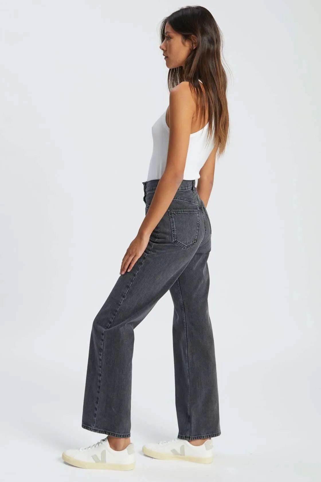 Echo Straight Jeans - Retro Black