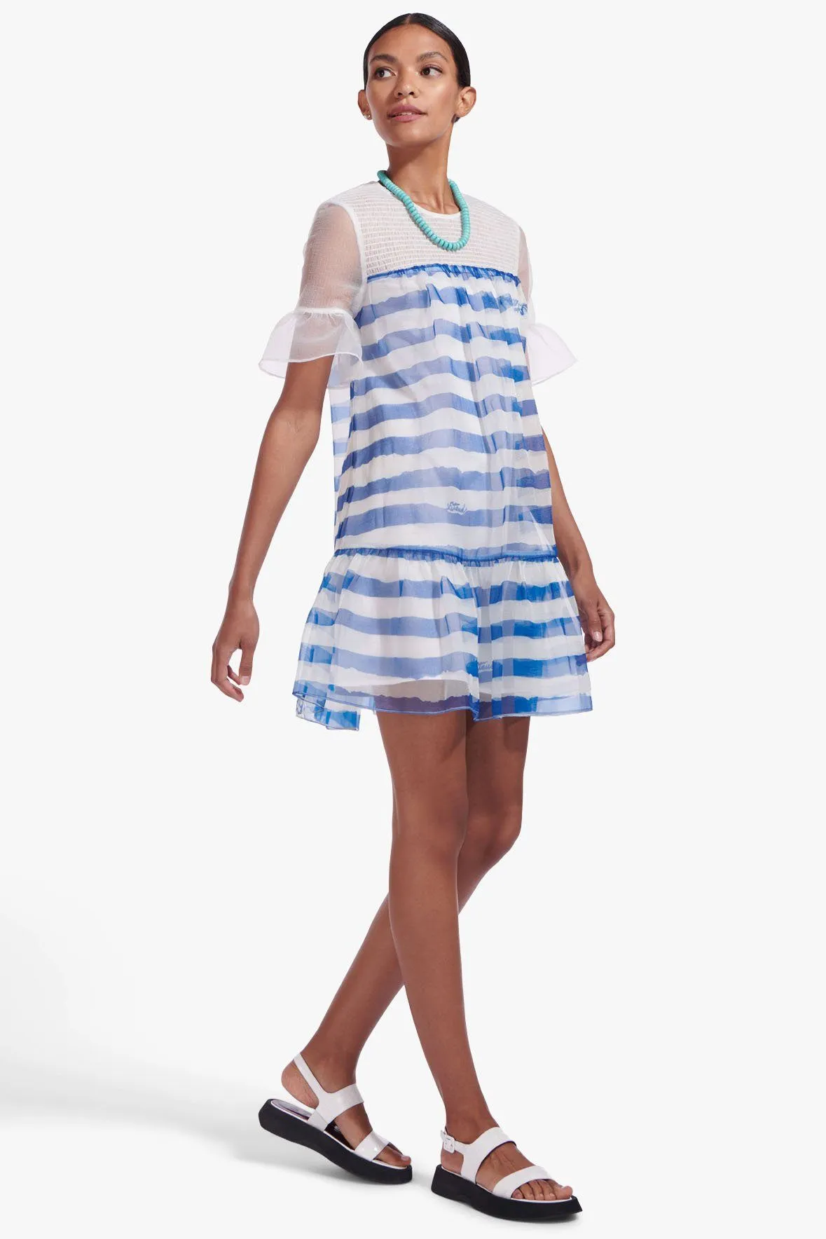 FLORENCE DRESS | PAINTED STRIPE