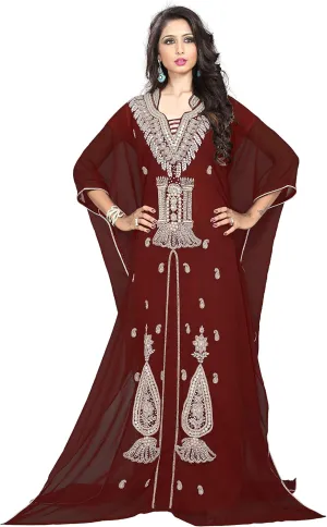 KoC Women Kaftan Farasha Caftan Kimono Long Maxi Dress Summer Cover up Free Size