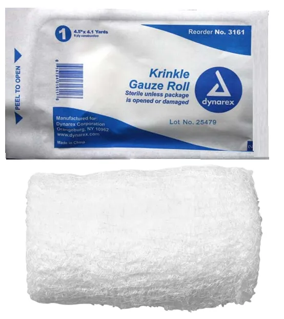 Krinkle Gauze Roll Bandage, Sterile, (Kerlix)