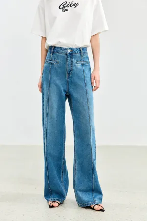 LILY Classic Straight Leg Jeans