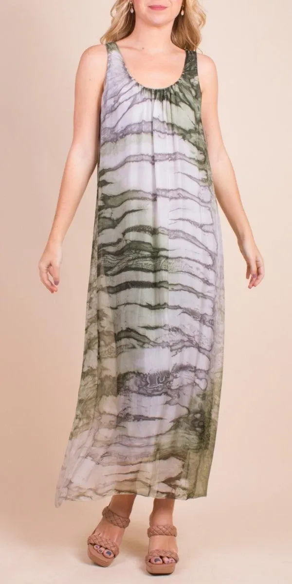 Maggia Tie-Dye Maxi Dress
