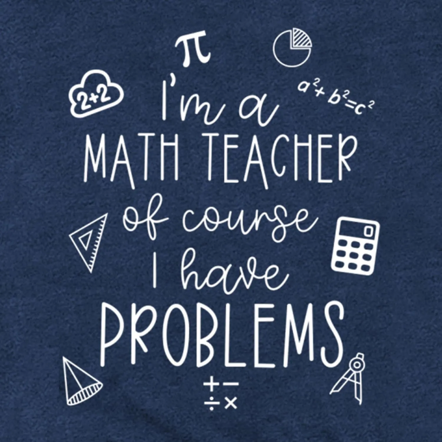 MAIHUN Math Teacher Shirt for Women Funny Teaching Tshirt Math Teacher Life Tee Tops