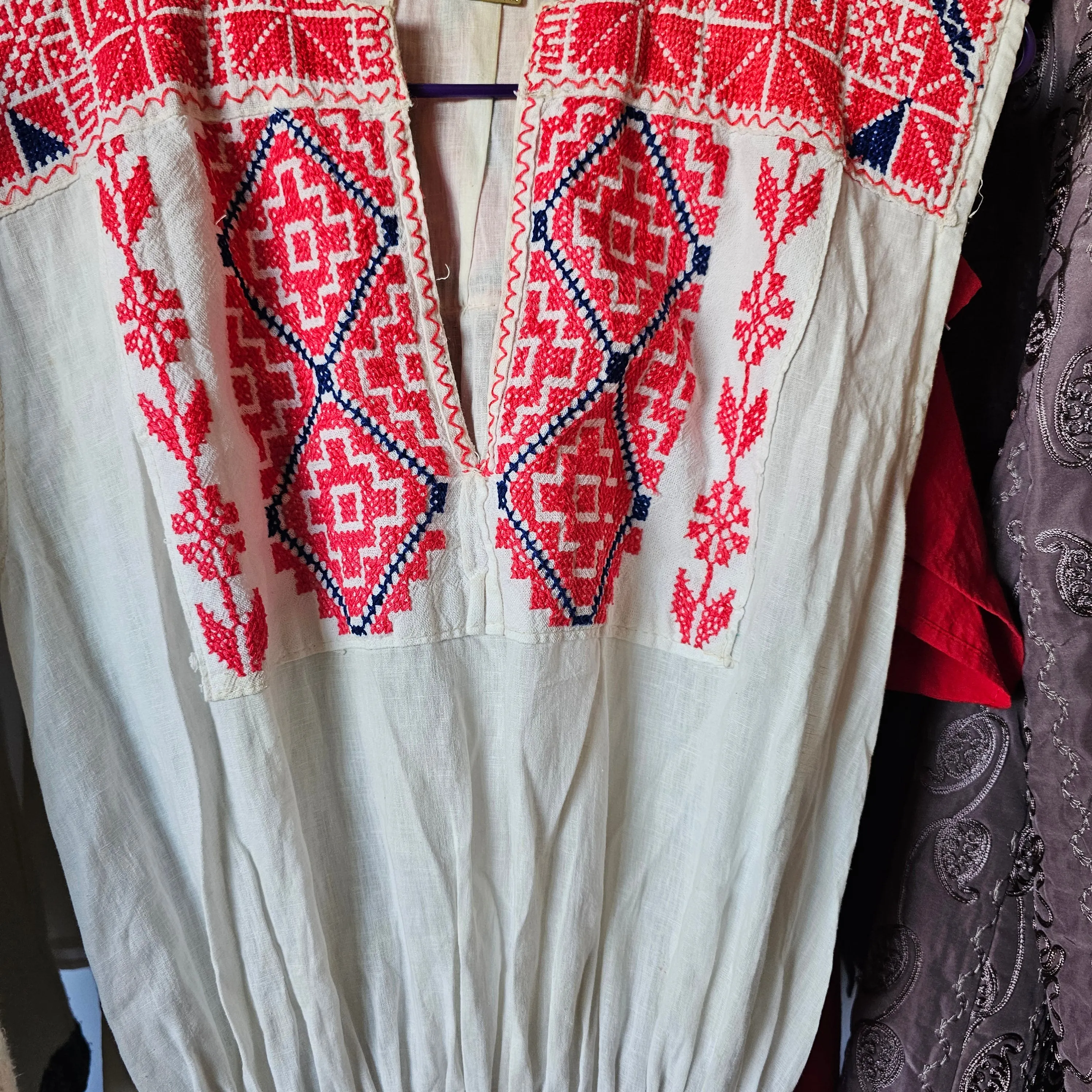 Mexican cotton dress small