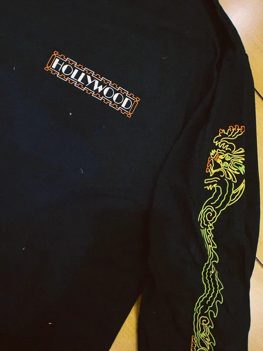 Neon Dragon Sign T-shirt