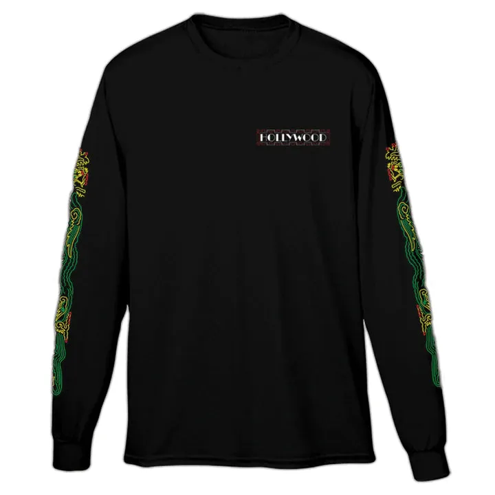 Neon Dragon Sign T-shirt