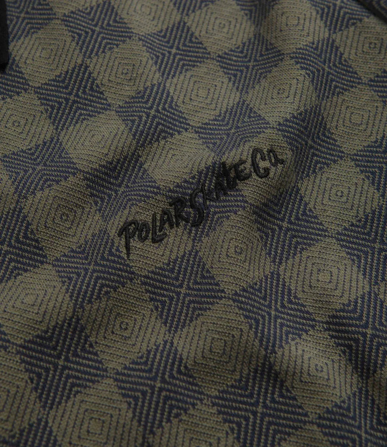 Polar Jacques Polo Shirt Checkered: Black/Green