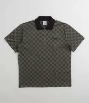 Polar Jacques Polo Shirt Checkered: Black/Green