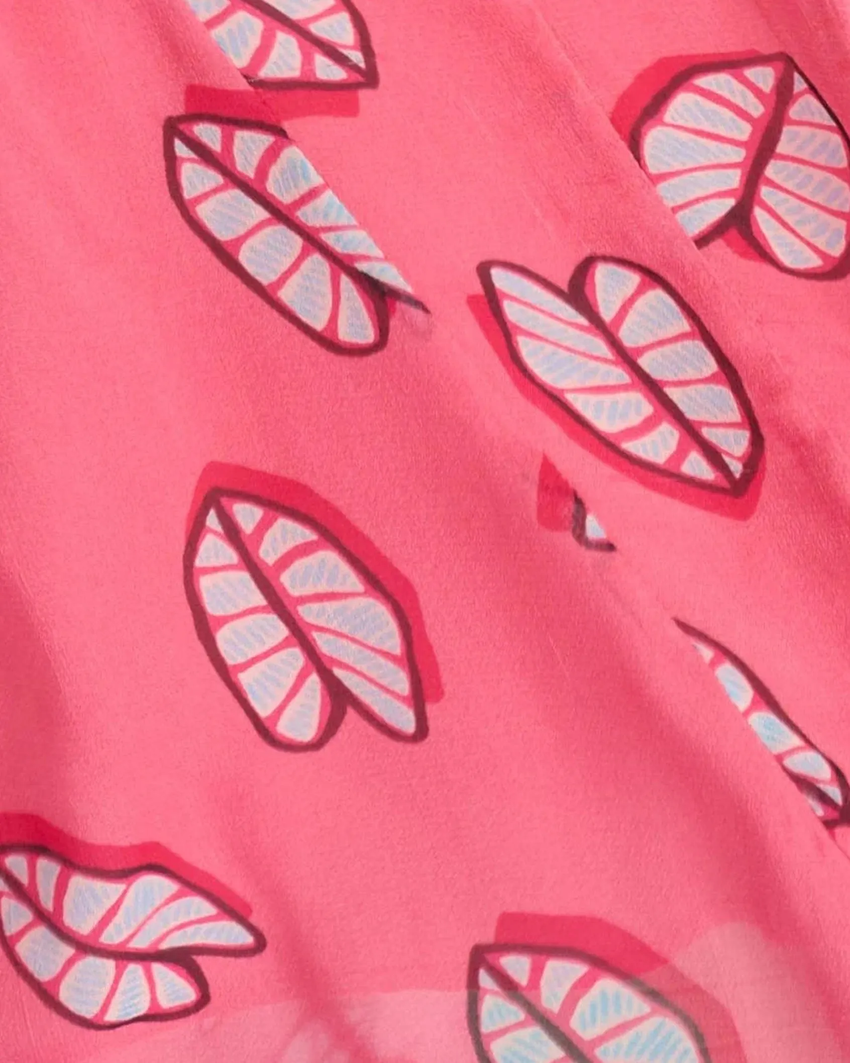 Pom Amsterdam Georgie Leaf It Dress