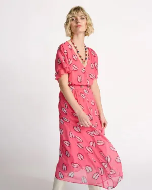 Pom Amsterdam Georgie Leaf It Dress