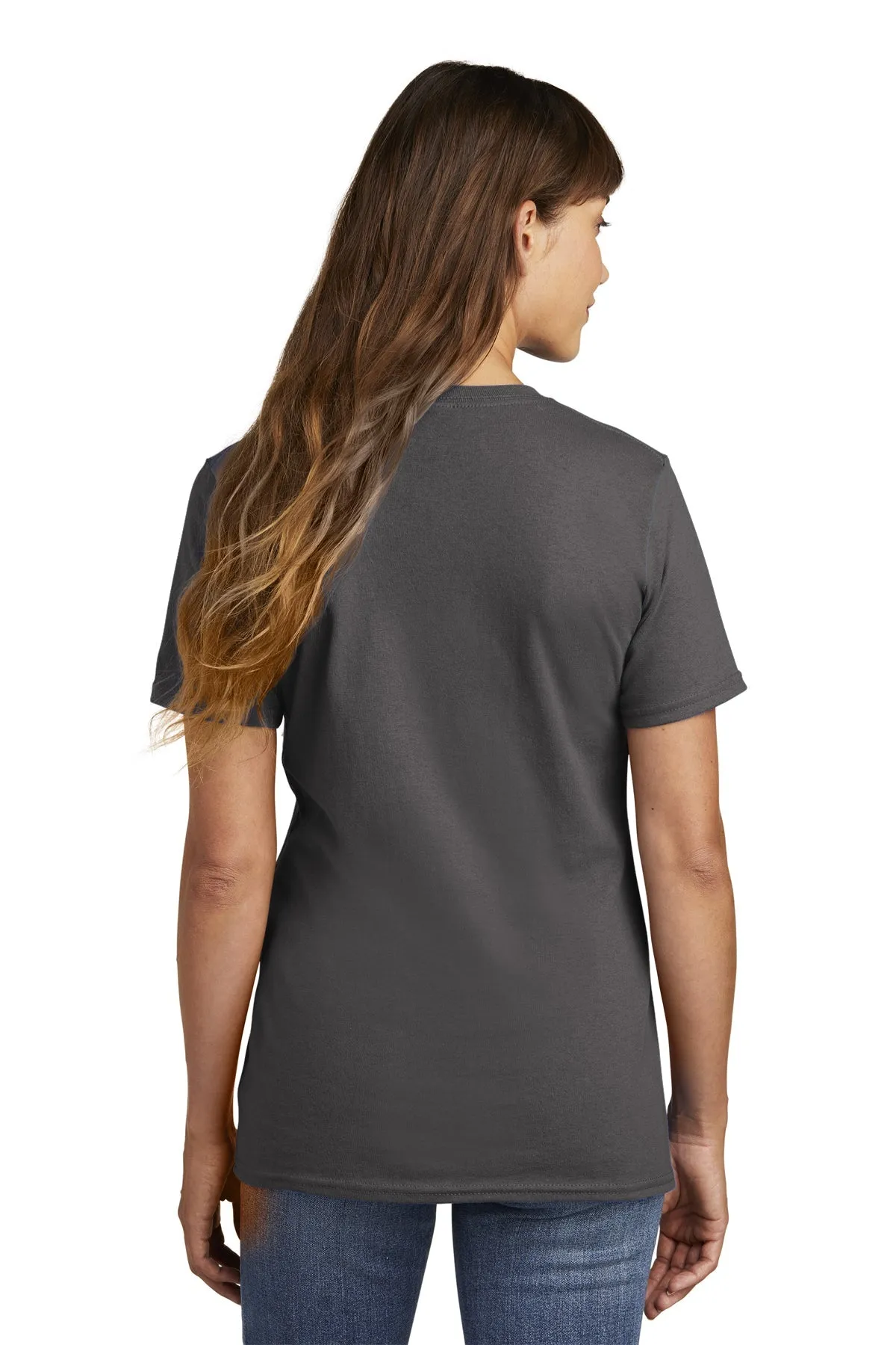Port & Company Ladies Core Tee, Charcoal [Fooda]