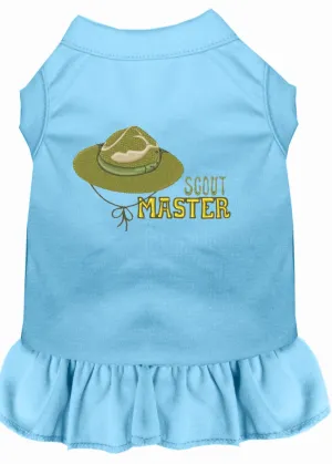 Scout Master Embroidered Dog Dress Baby Blue Xxxl (20)
