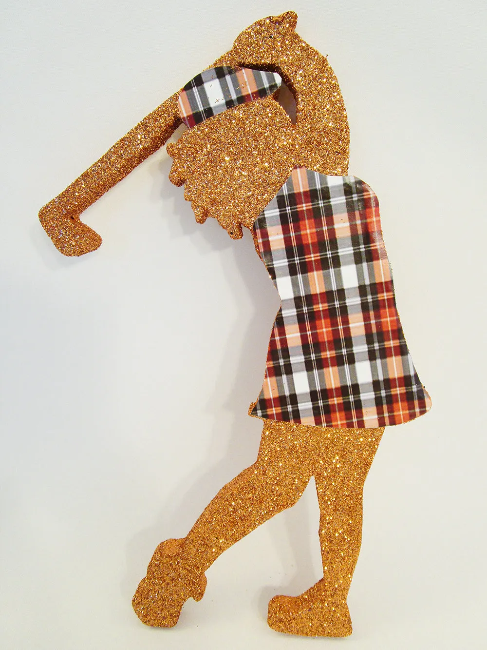 Styrofoam Female/ Woman Golfer Cutout