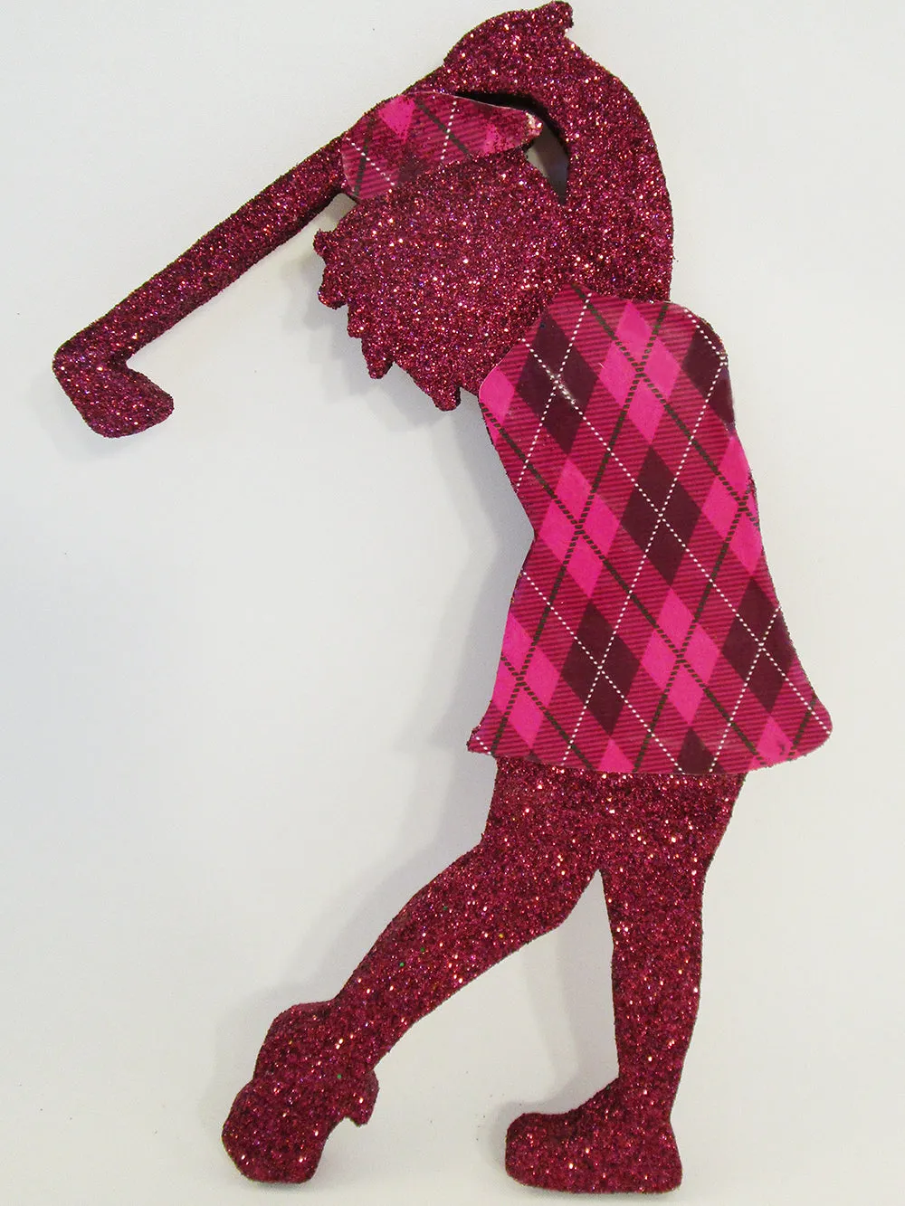 Styrofoam Female/ Woman Golfer Cutout