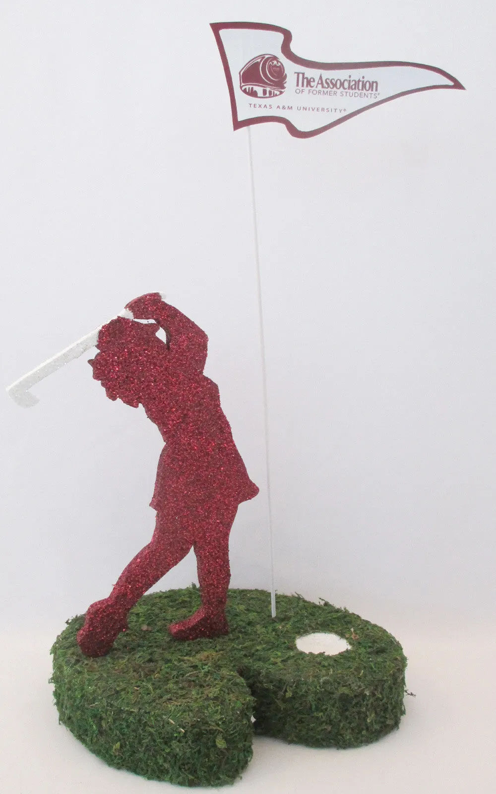 Styrofoam Female/ Woman Golfer Cutout