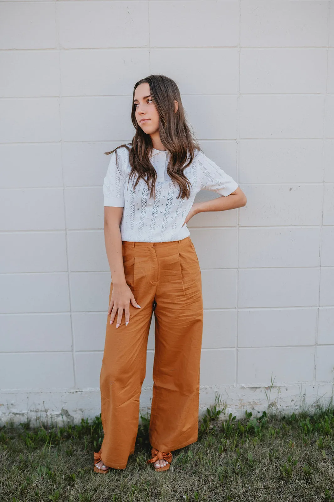 The Paverdy Pant by FRNCH - Ochre