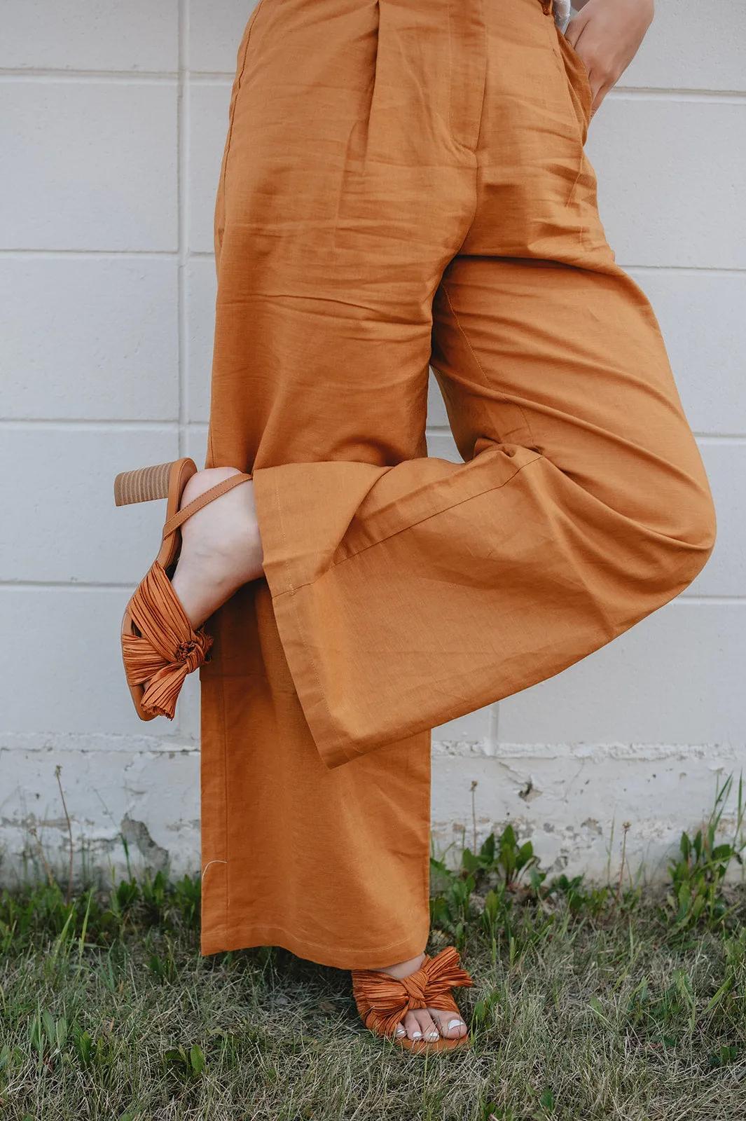The Paverdy Pant by FRNCH - Ochre