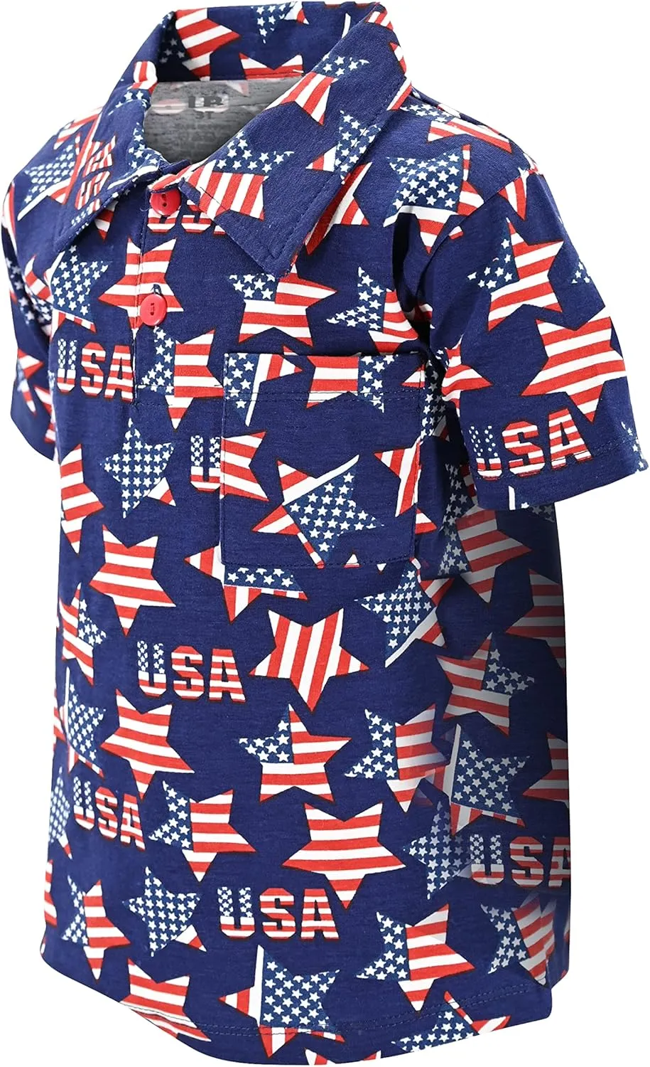 Unique Baby Moisture Wicking Kids Polo Shirts for Toddler Boys Polo Shirt