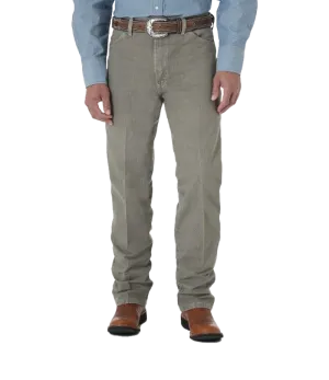 Wrangler Men's Vintage Dark Brown Denim Jeans